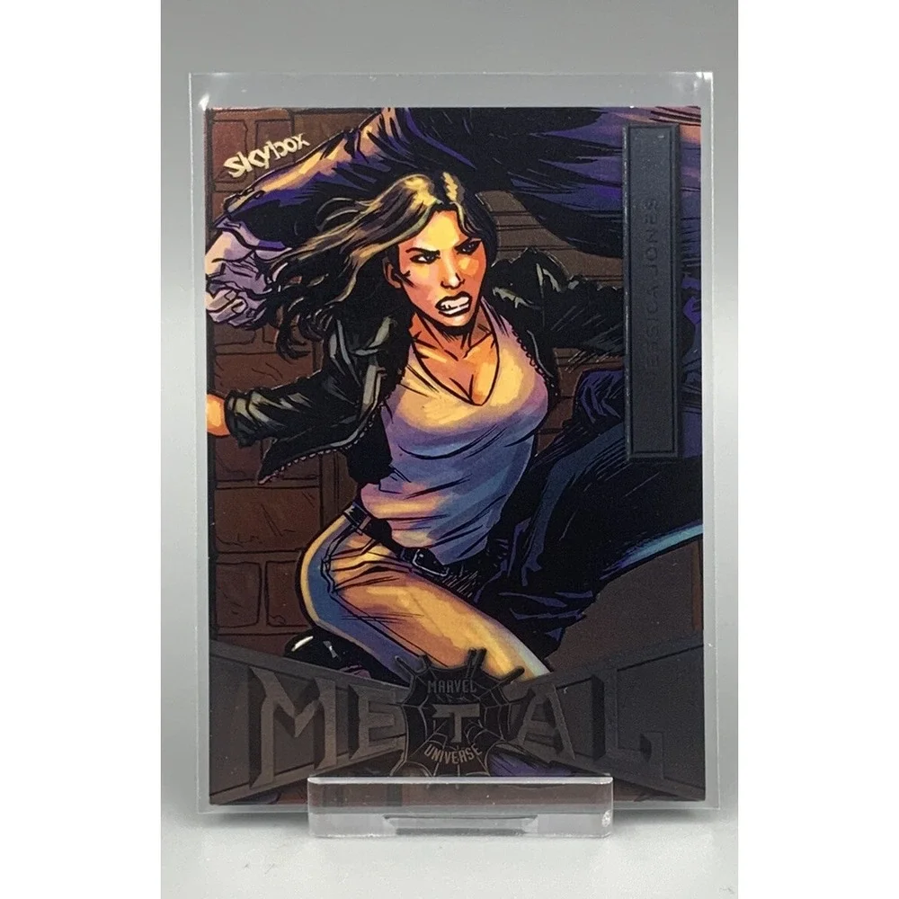 2021 Skybox Marvel‎ Spider-Man Metal Universe Jessica Jones No. 40
